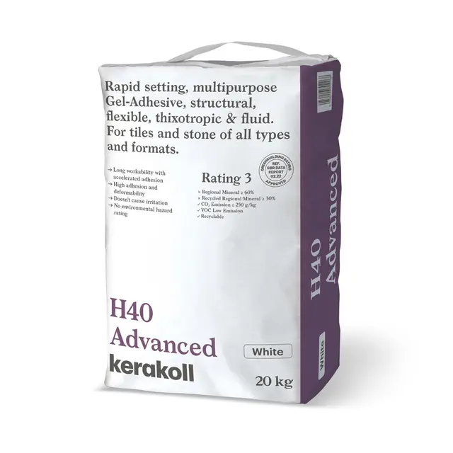 Kerakoll H40 Advanced White 20kg