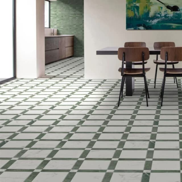 Damasco Marble Verde Guatemala 6x25
