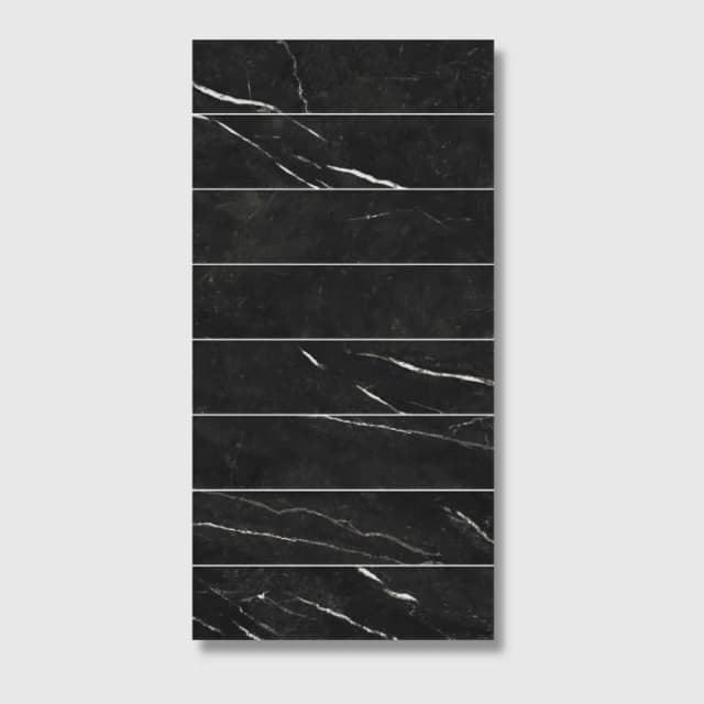 Damasco Marble Nero Marquina 6x25