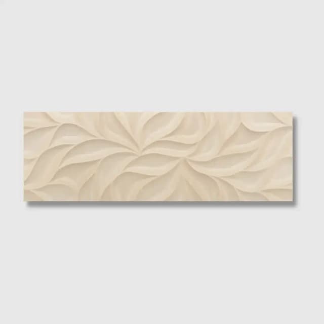 Leaf Beige Decor 30x90