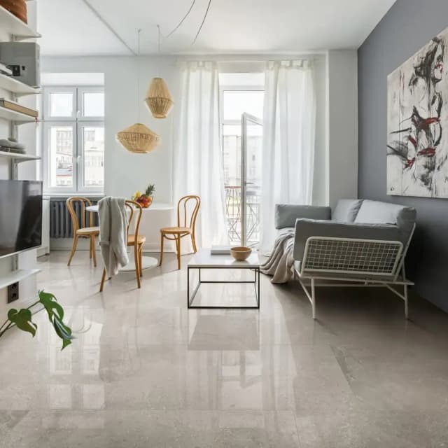 Boron Grey Limestone Polished 60x60