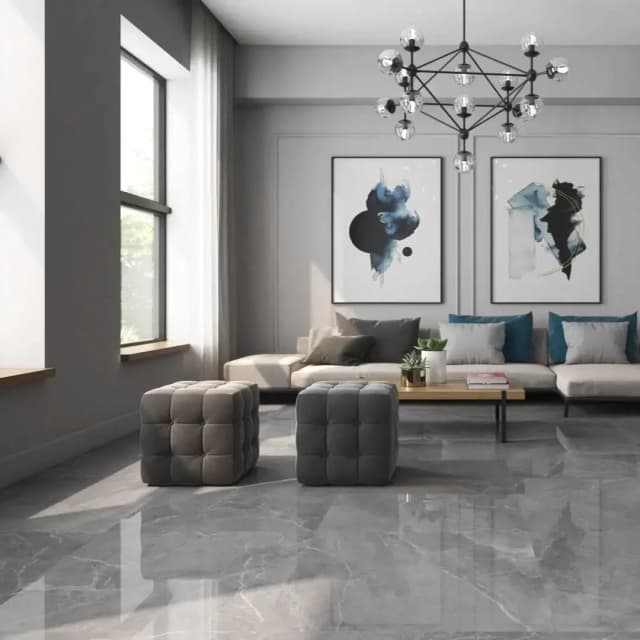 Athena Gris Polished 60x60