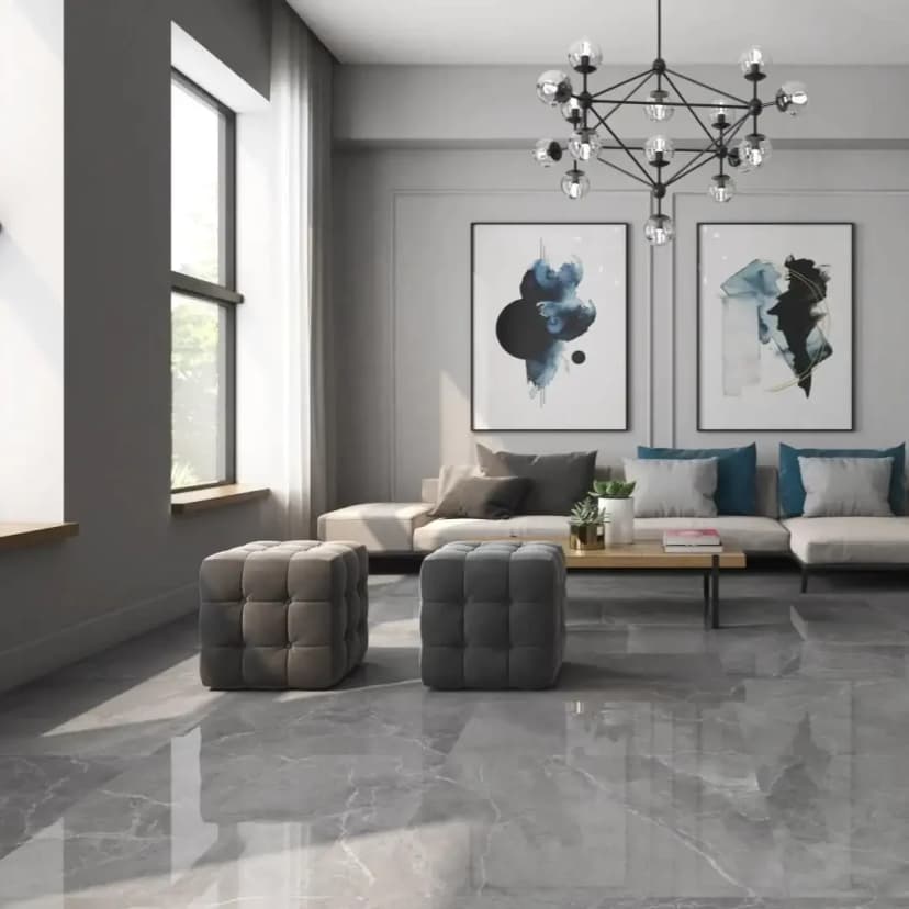 Athena Gris Polished 60x60