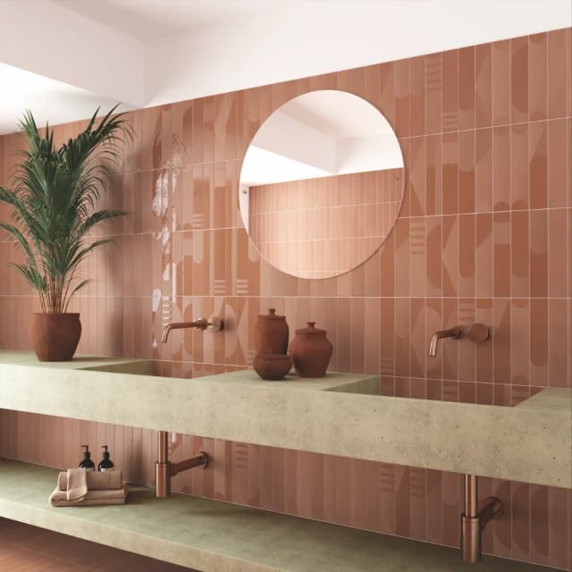 Helsinki Terracotta Decor 6x30