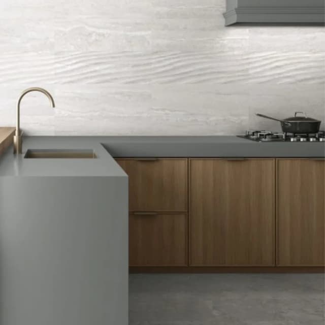 Navona White Decor 20x60