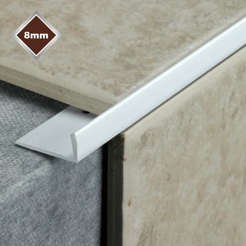 TileRite Plastic L-Shape Trim