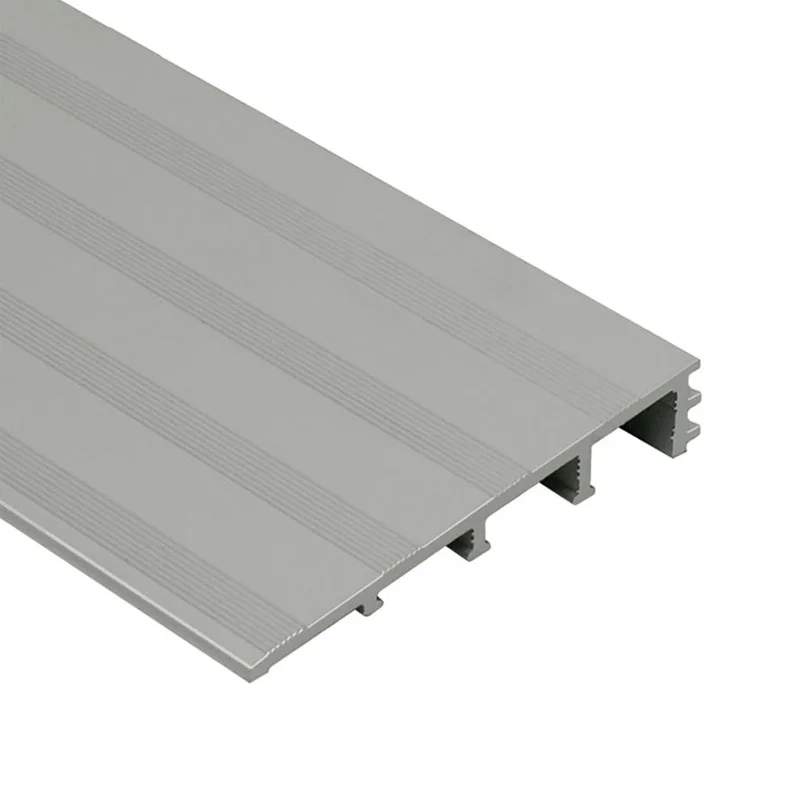 Schluter RENO-RAMP-K Flooring Transition Ramp Matt Silver Anodised Aluminium 2.5m Length