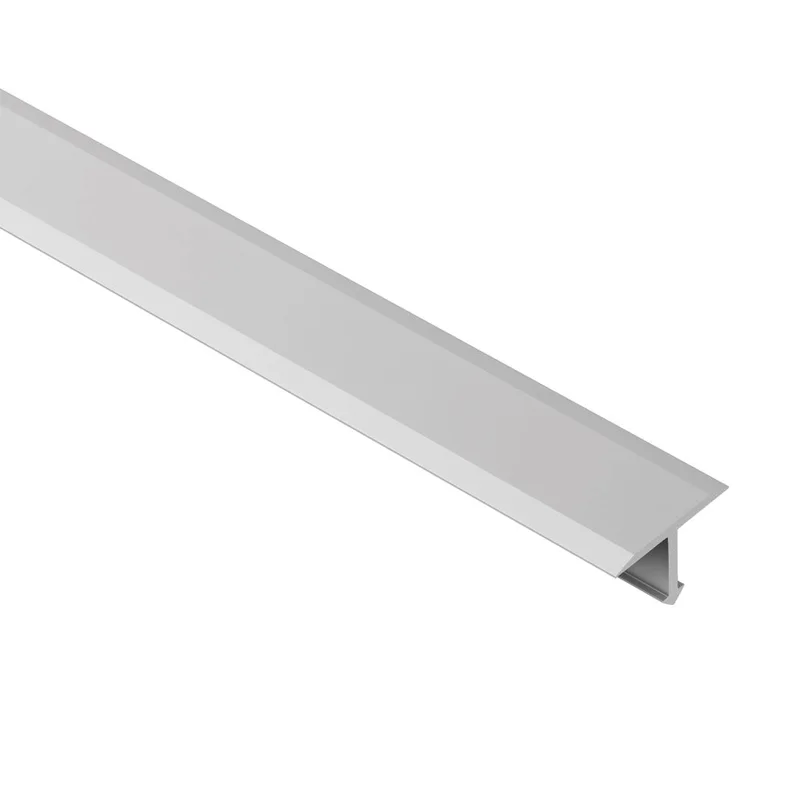 Schluter RENO-T-AE Flooring Transition T Bar Matt Silver Anodised Aluminium 2.5m Length