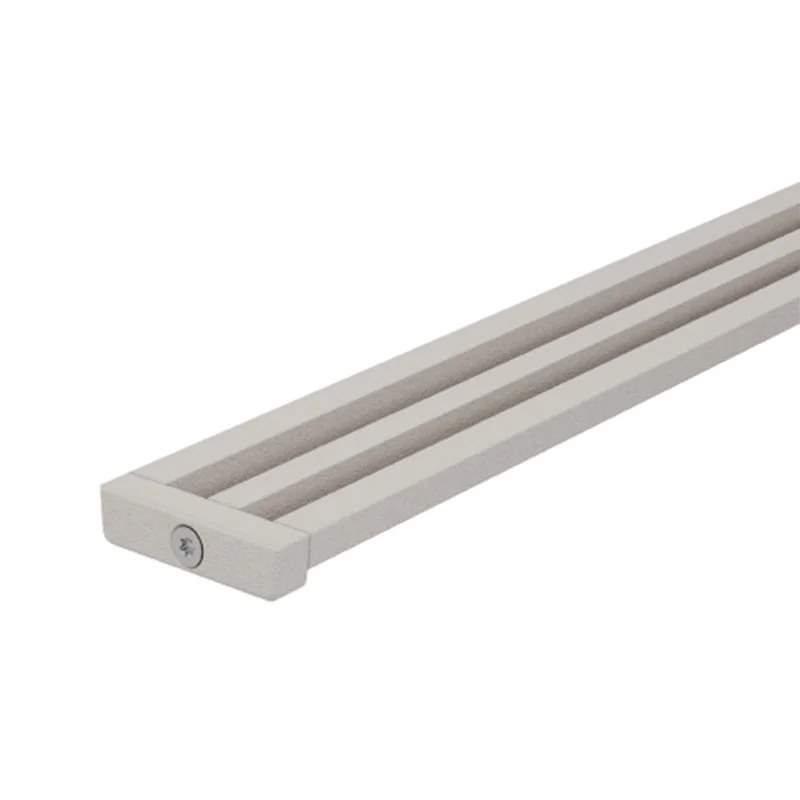 Schluter KERDI-LINE-VARIO Wave Drainage Profile Textured Aluminium 1.2m