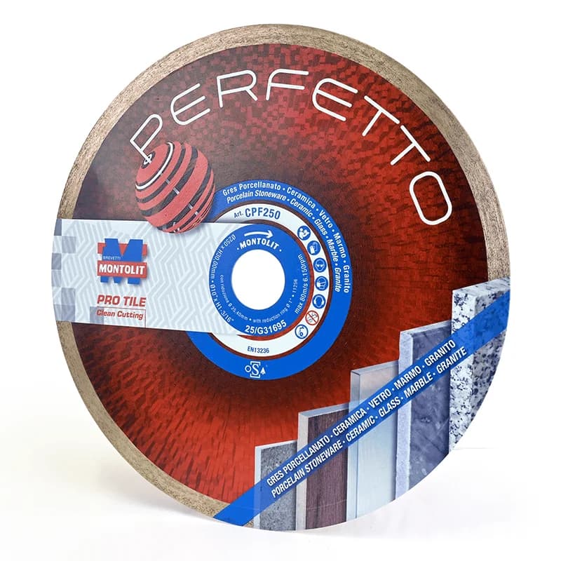 Montolit CPF PERFETTO Diamond Blade (Choice Of Size)