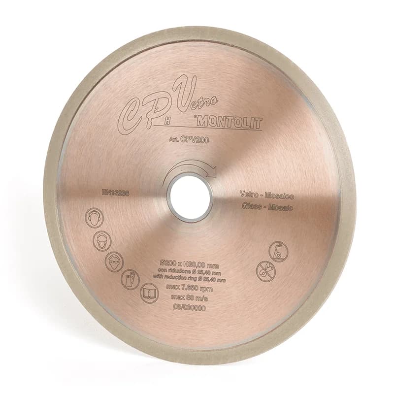 Montolit CPV Diamond Blade For Glass (Choice Of Size)
