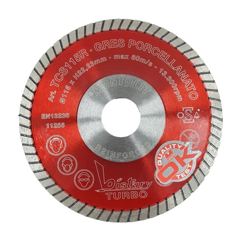 Montolit TCS Turbo 115mm Diamond Blade TCS115R