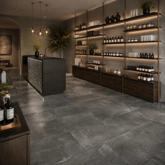 Aged Stone Noir 50x100