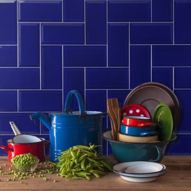 Bevel Dark Blue 10X20