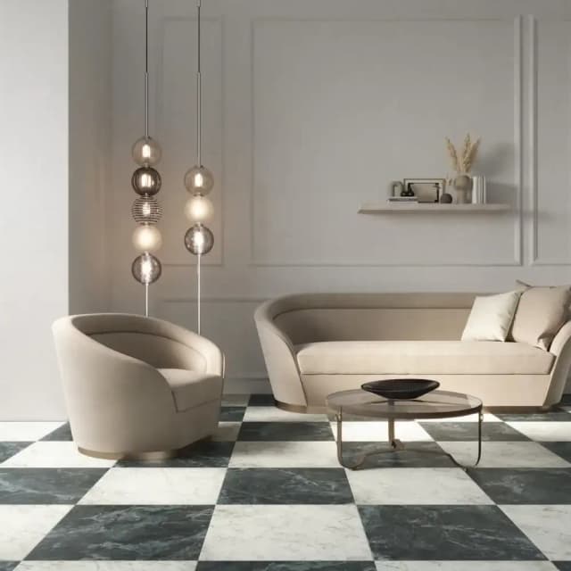 Time Black 60x60