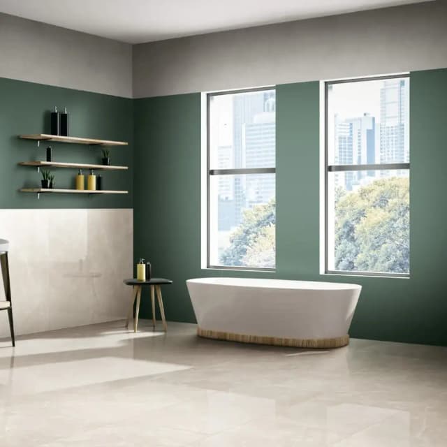 Boron White Limestone Polished 60x60