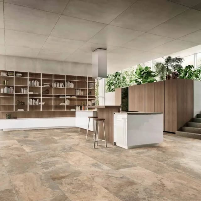 Cross Cut Beige 44x66