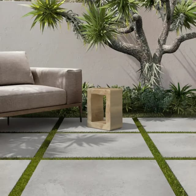 Palma Light Grey 90x90