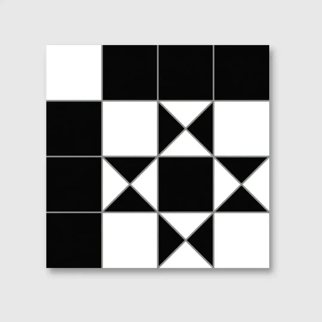 Bristol Black 25x25