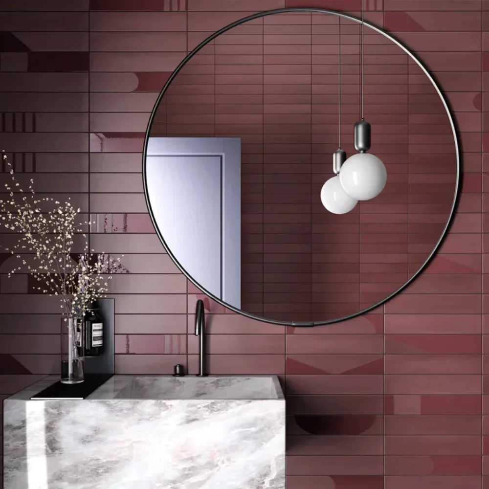 Helsinki Garnet Decor 6x30