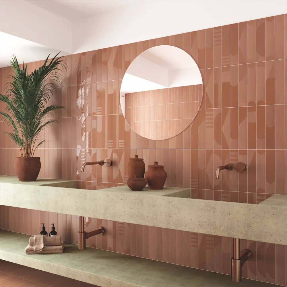 Helsinki Terracotta Decor 6x30