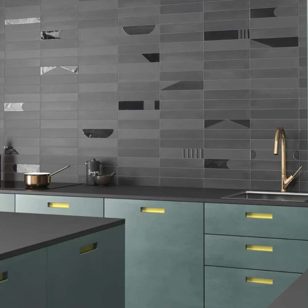 Helsinki Dark Grey Decor 6x30