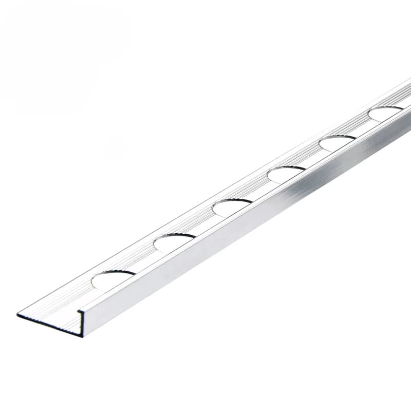 TileRite Trade Silver Metal L-Shape Trim