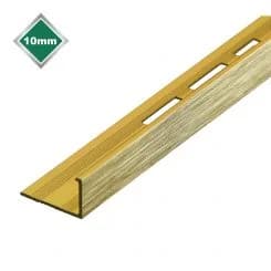 TileRite Bright Gold Aluminium L-Shape Trim
