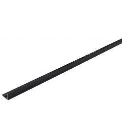 TileRite Bright Black L-Shape Trim