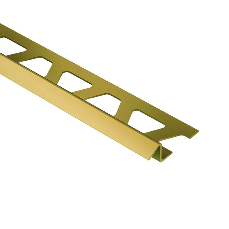 Schluter RENO-MTK Carpet To Tile Brass Transition Profile 1.0m