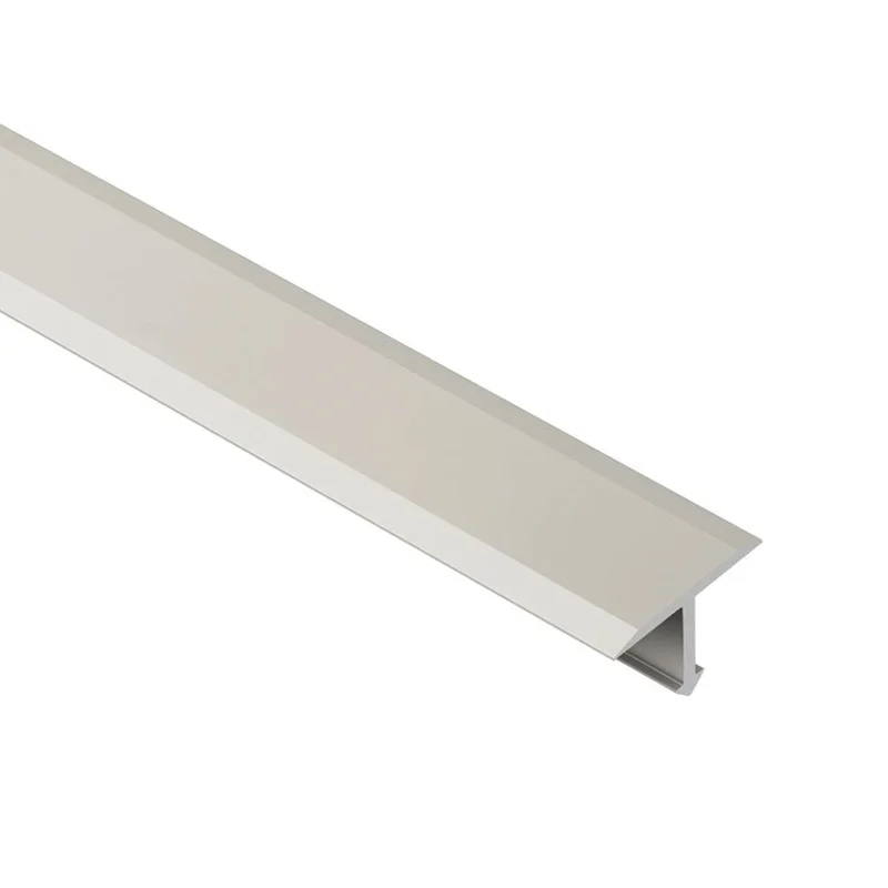 Schluter RENO-T-A Flooring Transition T Bar Milled Aluminium 1.0m Length