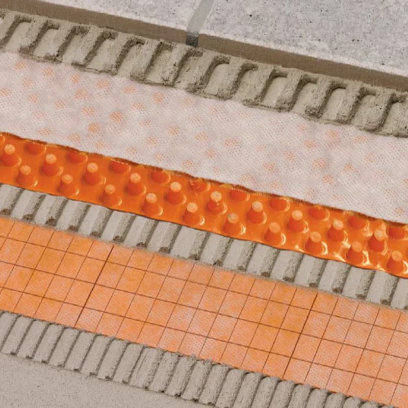 Schluter Ditra-Drain 8 Drainage and Uncoupling Membrane 12.5m Roll