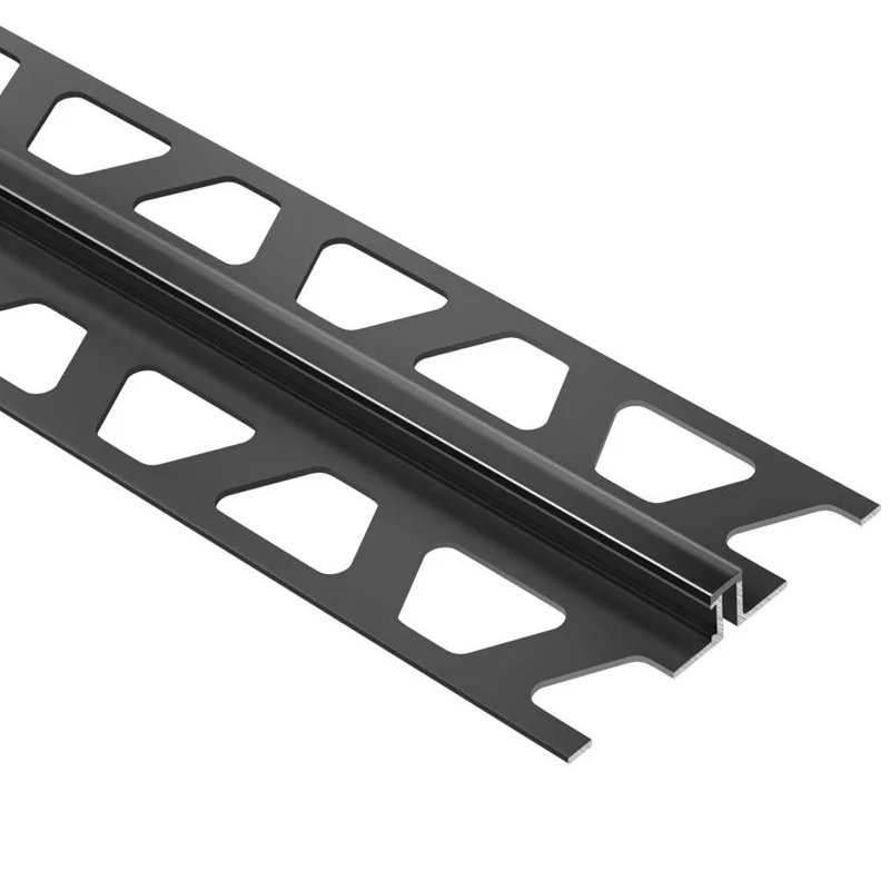 Schluter DILEX-BWS PVC Expansion Joint Narrow (Graphite Black Insert) 2.5m