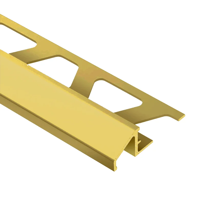 Schluter RENO-MU Flooring Transition Ramp Brass 1.0m