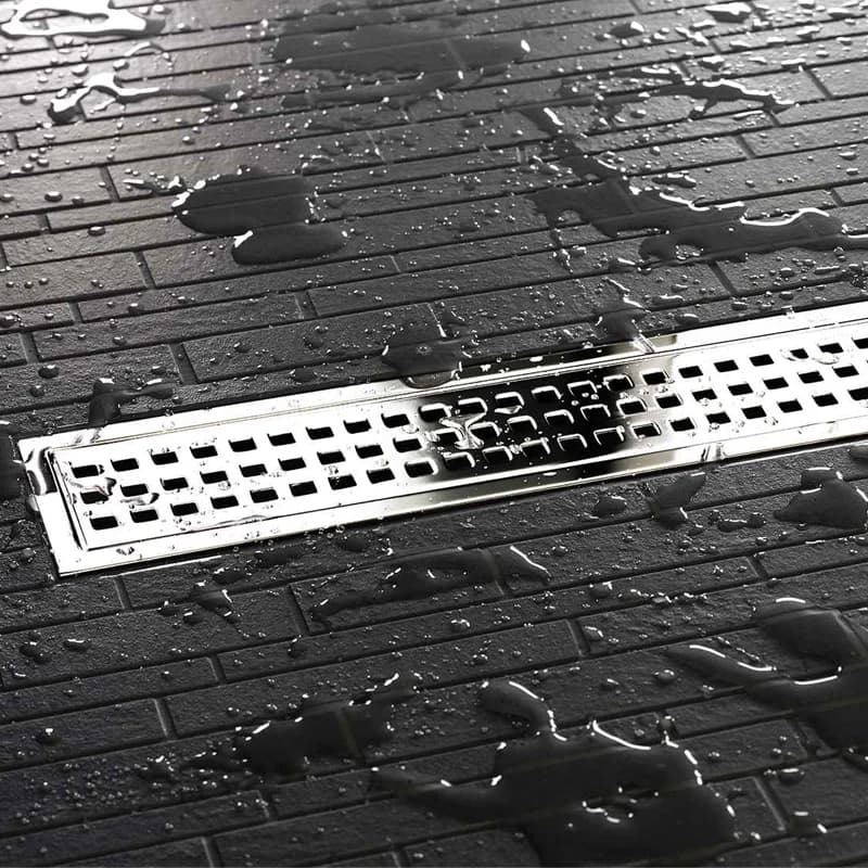 Schluter KERDI-LINE-B Stainless Steel V4A Polished Square Design 19mm