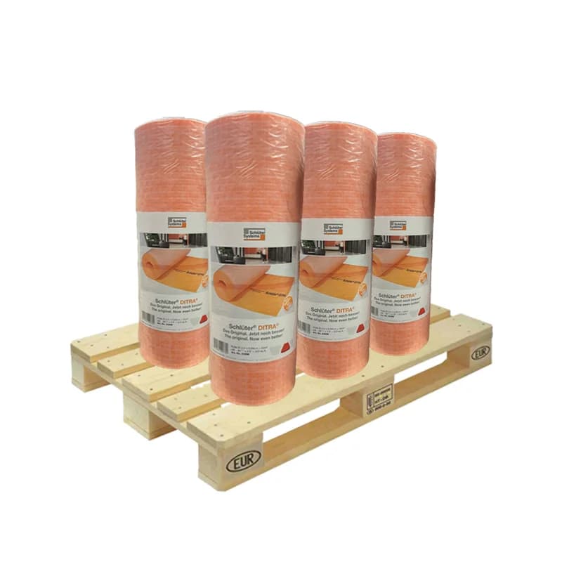 Schluter DITRA 25 Uncoupling Membrane Pallet of 6 x 30m² Rolls