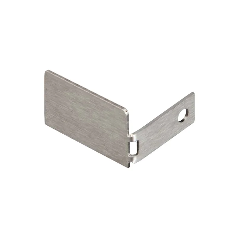 Schluter LIPROTEC-LLPM/EK LED Module Brushed Stainless Steel V4A End Cap