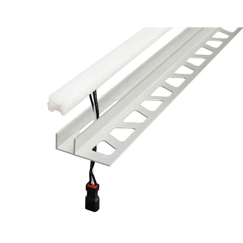 Schluter LIPROTEC-LLPM Aluminium LED Module With Anchoring Leg Warm White