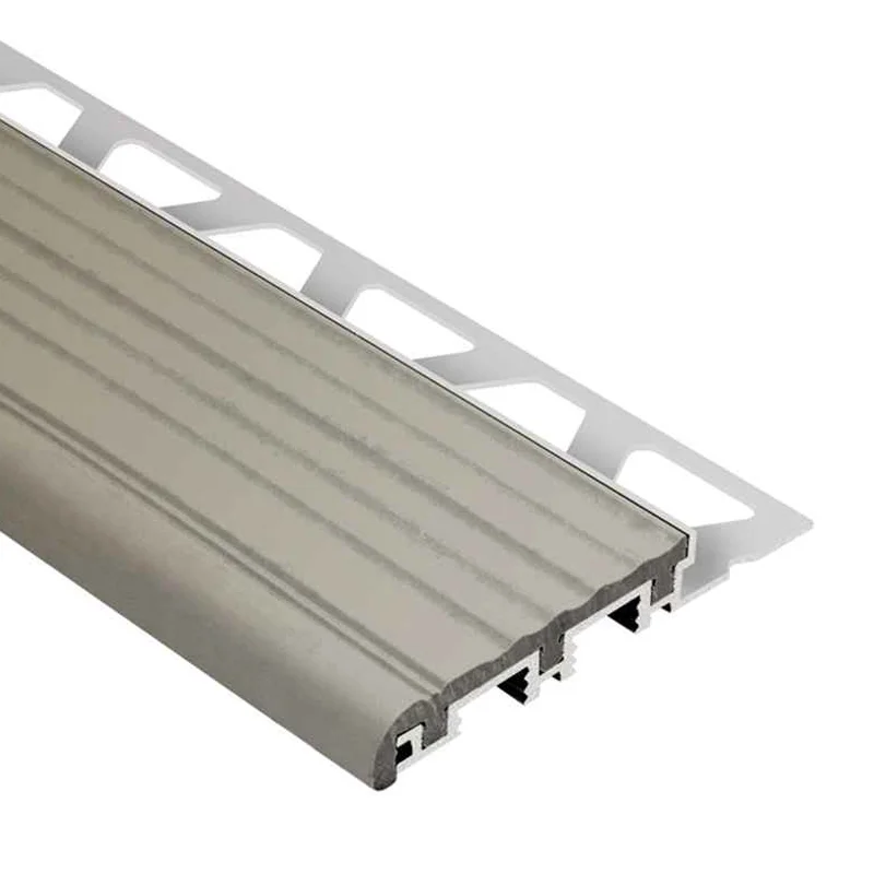 Schluter-TREP-B Grey Wide Aluminium Support Profile 1.5m