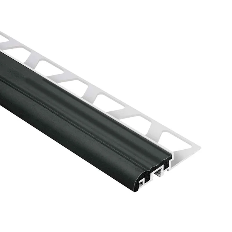 Schluter-TREP-S Graphite Black Narrow Aluminium Support Profile 1.5m