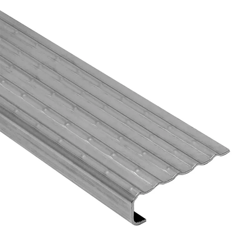 Schluter-TREP-EK Stainless Steel Stair Nosing Profile