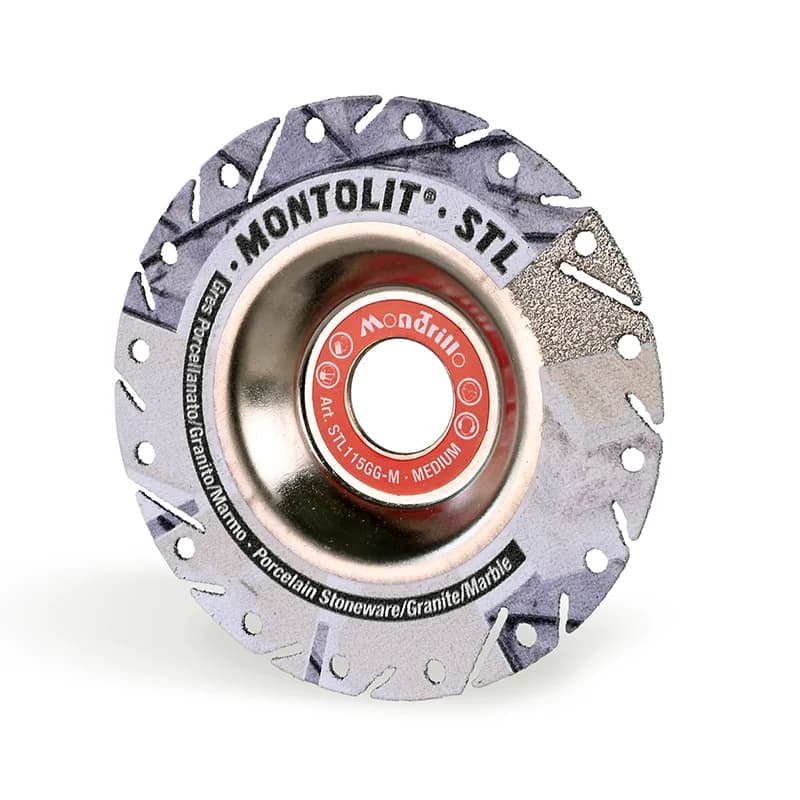 Montolit STL125GG-M Diamond Cup Wheel For Cutting & Grinding - Medium