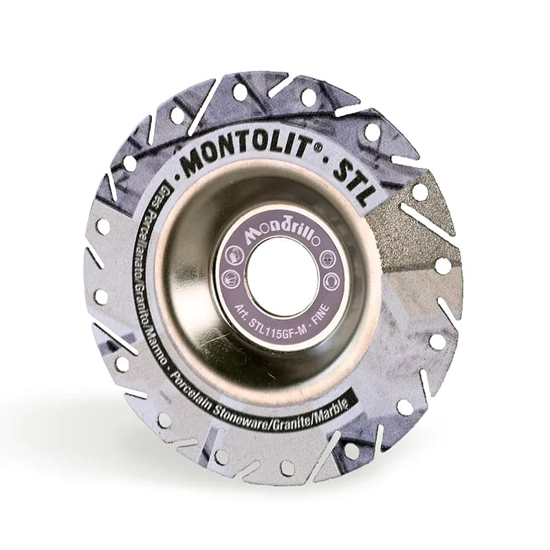 Montolit STL115GF-M Diamond Cup Wheel For Cutting & Grinding - Fine