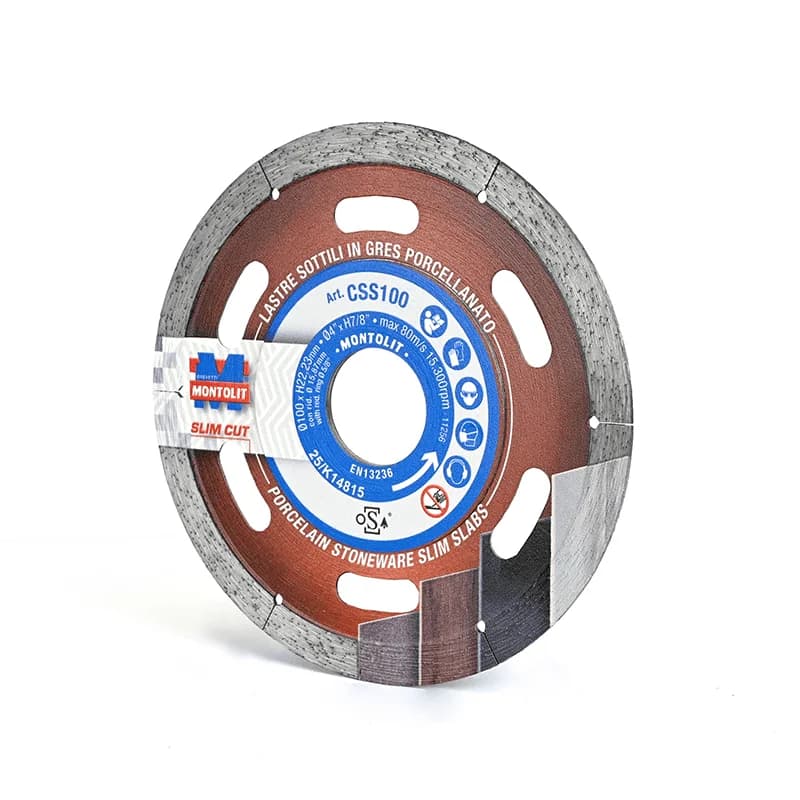 Montolit CS100 Ultra Thin Diamond Blade 100 x 22.2mm