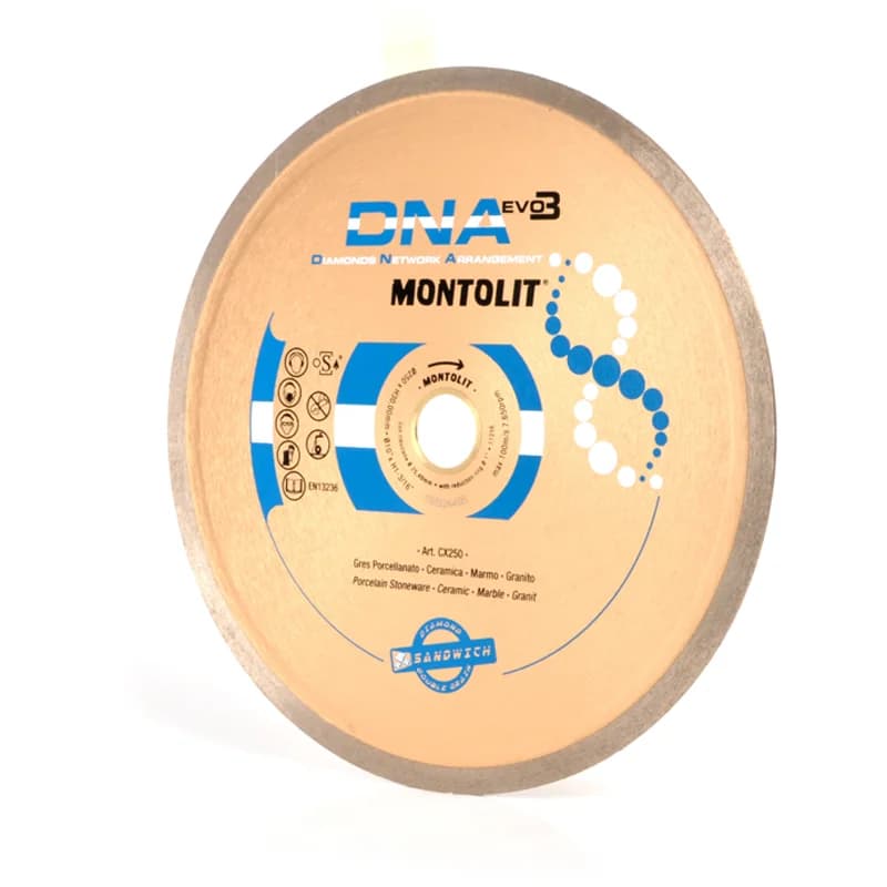 Montolit CX350 DNA Continuous Diamond Blade 350mm