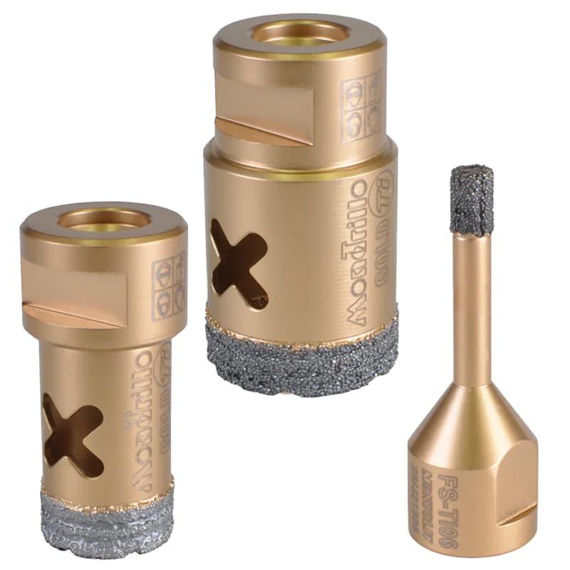 Montolit Mondrillo X-Generation Gold Titanium Diamond Hole Cutter
