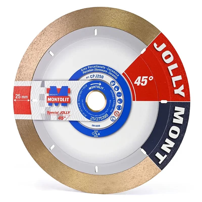 Montolit JOLLYMONT CPJ Cutting & Mitering Diamond Blade 250mm