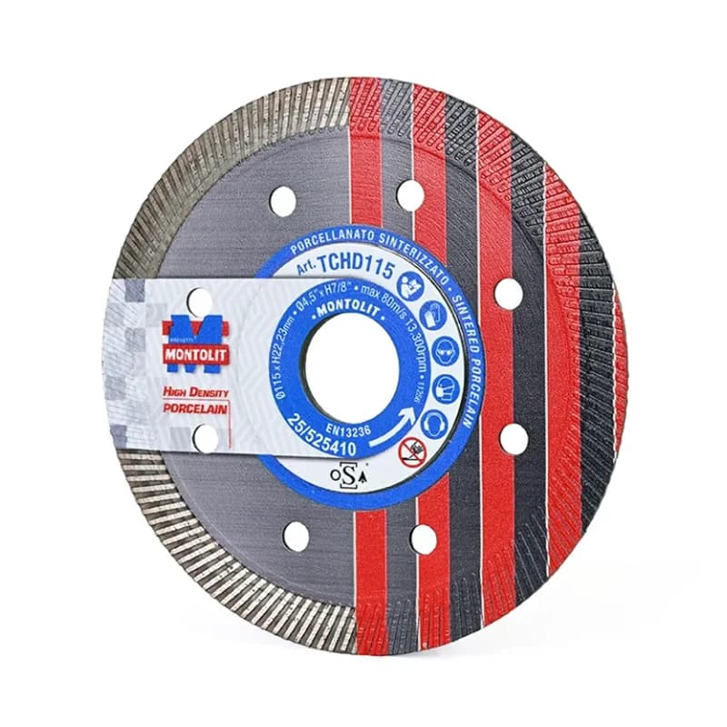 Montolit TCHD Turbo Bistury Continuous-Rim Diamond Blade