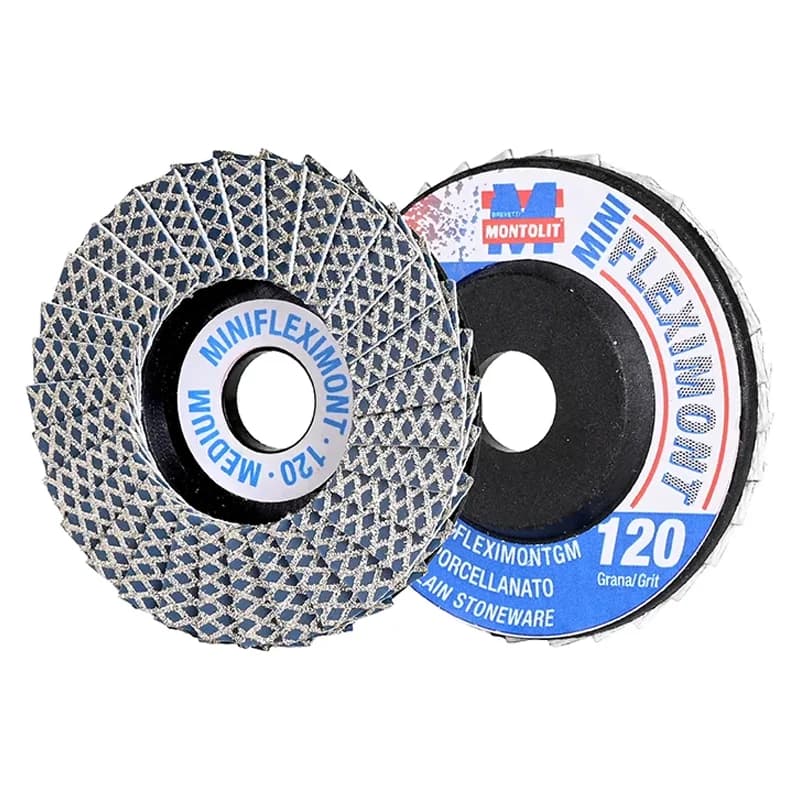 Montolit MINIFLEXIMONT Diamond Flap Disc For Mini Angle Grinders
