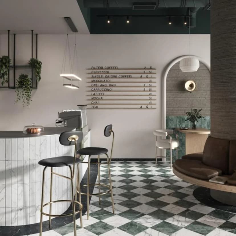 Damasco Marble Verde Guatemala 25x25